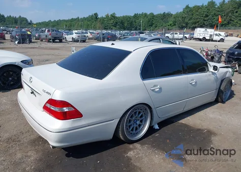 2004 Lexus Ls 430 z USA, uszkodzony, nr VIN JTHBN36F840135738